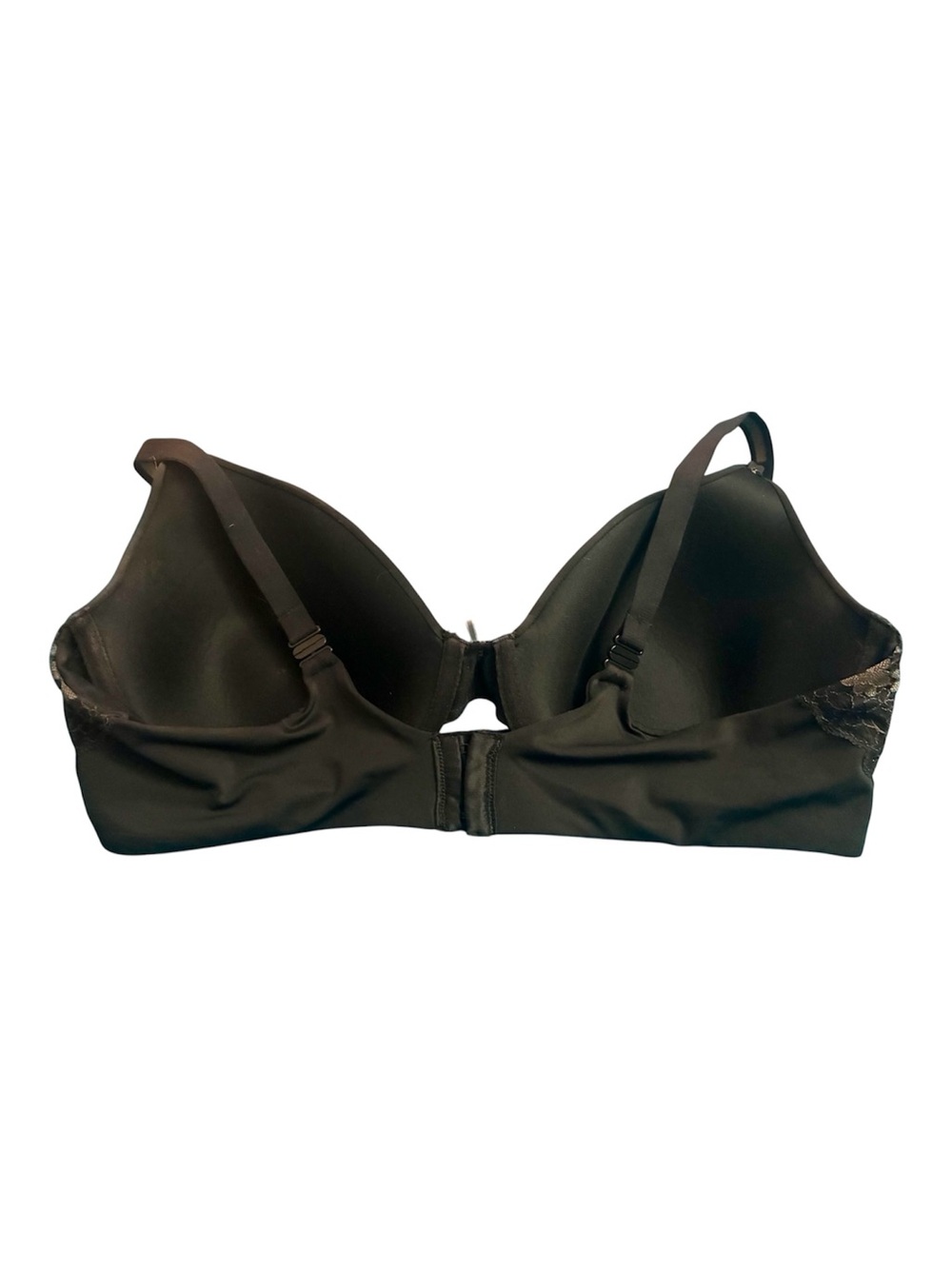 NWOT Maidenform Bra Lot 2 Pack 40C Beige Strapless Push-Up & Black Lace Demi Bra - Picture 9 of 11